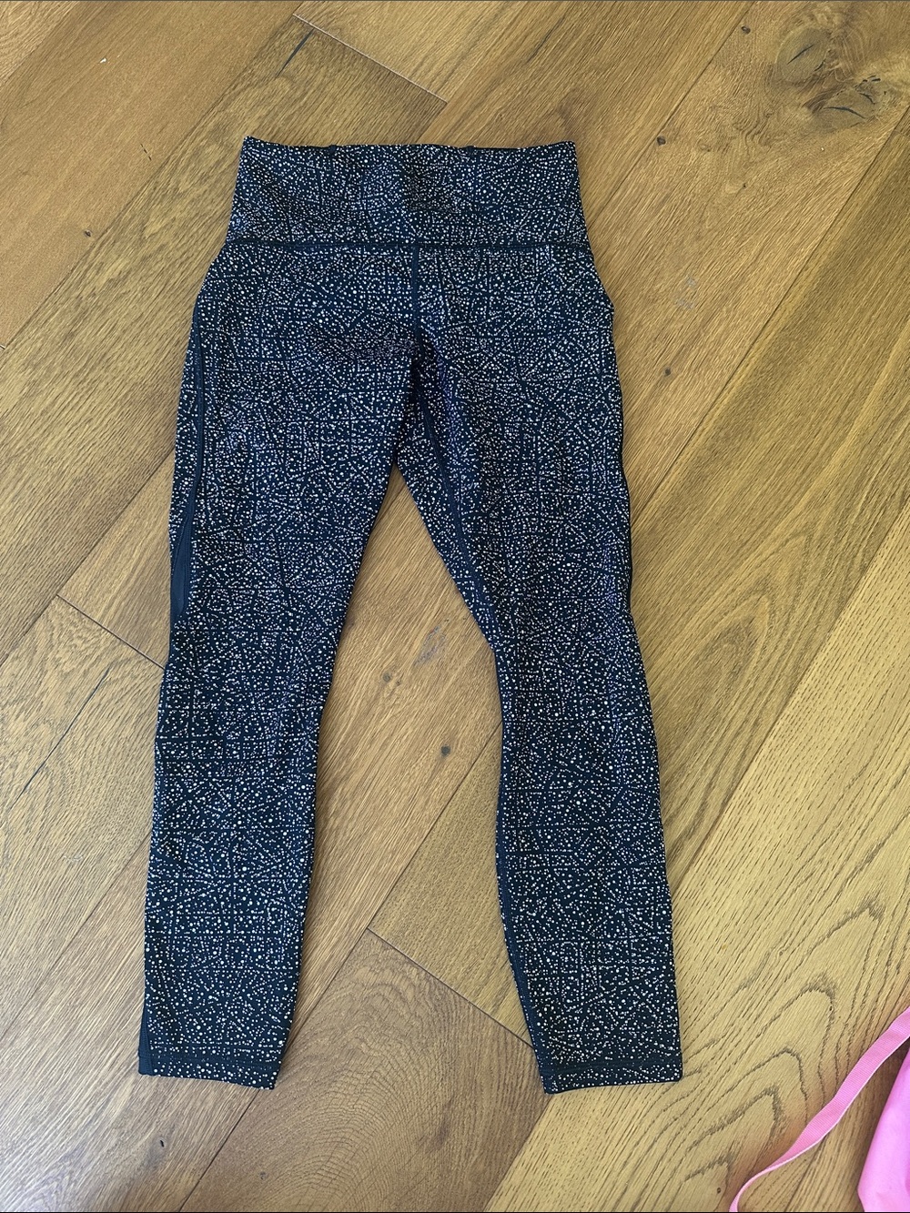 lululemon athletica Black with White Speckle High-Rise Leggings